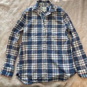 J. Crew flannel shirt